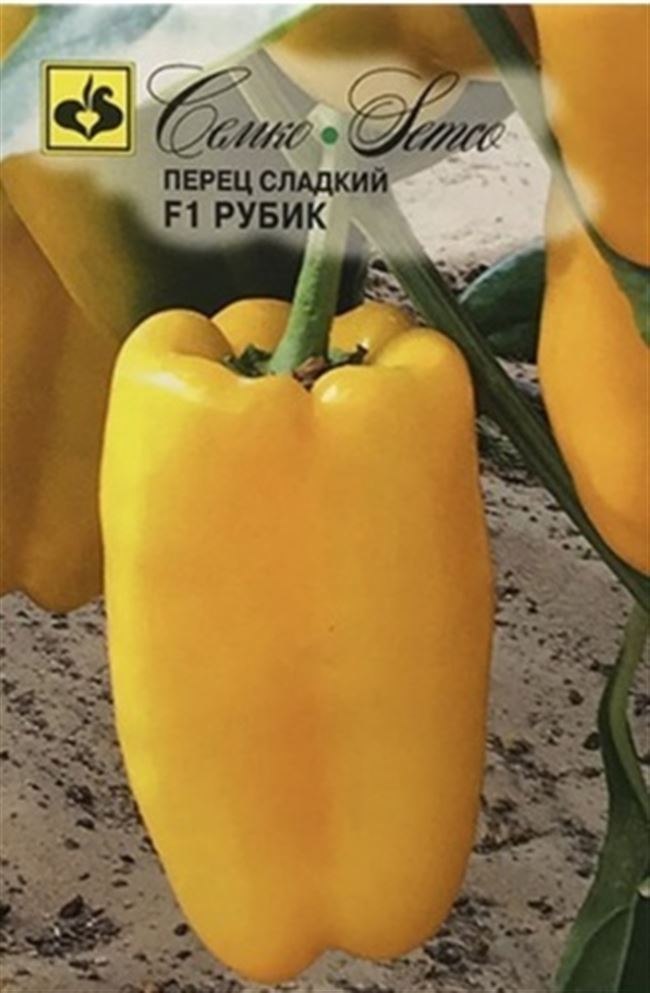Перец Рубик F1: отзывы, фото, урожайность и описание сорта