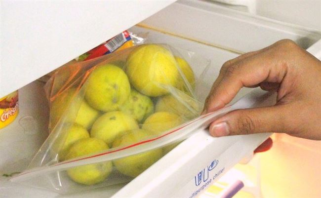Хранение лимонов в морозилке