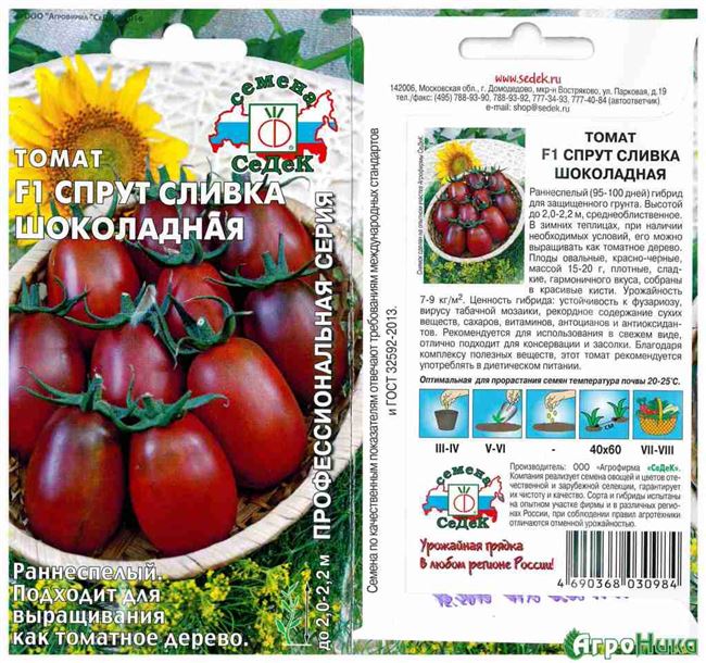 Томат сорта «Сливка московская» | Садоводство и Огородничество